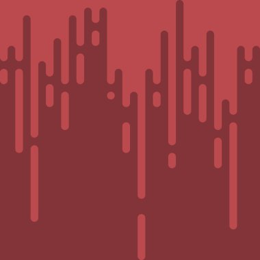 Kızılcık kırmızısı soyut yuvarlak renk çizgileri yarım ton geçiş arkaplan illüstrasyonu