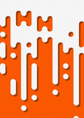 Soyut Yuvarlak Renk Çizgileri Yarım Tonlu Geçiş Arkaplan Resimlemesi