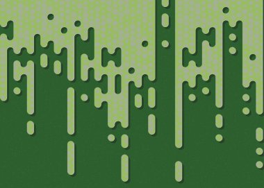 Soyut Yuvarlak Renk Çizgileri Yarım Tonlu Geçiş Arkaplan Resimlemesi