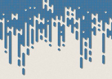 Soyut Yuvarlak Renk Çizgileri Yarım Tonlu Geçiş Arkaplan Resimlemesi