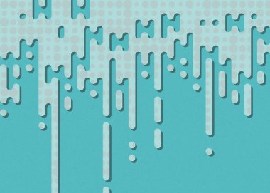 Soyut Yuvarlak Renk Çizgileri Yarım Tonlu Geçiş Arkaplan Resimlemesi