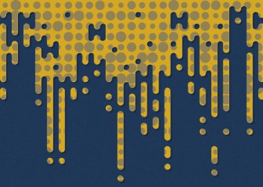 Soyut Yuvarlak Renk Çizgileri Yarım Tonlu Geçiş Arkaplan Resimlemesi