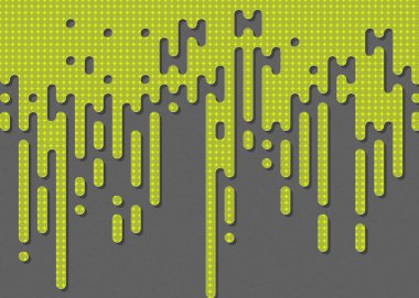 Soyut Yuvarlak Renk Çizgileri Yarım Tonlu Geçiş Arkaplan Resimlemesi