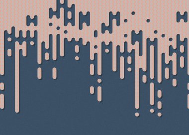 Soyut Yuvarlak Renk Çizgileri Yarım Tonlu Geçiş Arkaplan Resimlemesi