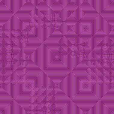 Soyut çizgiler Maze üretken sanat arkaplan çizimi