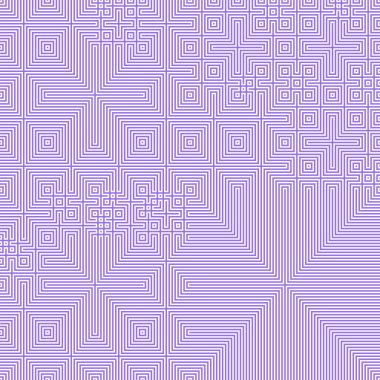 Soyut çizgiler Maze üretken sanat arkaplan çizimi