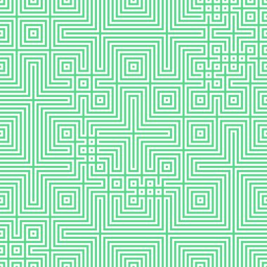 Soyut çizgiler Maze üretken sanat arkaplan çizimi