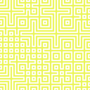 Soyut çizgiler Maze üretken sanat arkaplan çizimi