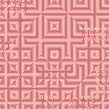 Soyut çizgiler Maze üretken sanat arkaplan çizimi