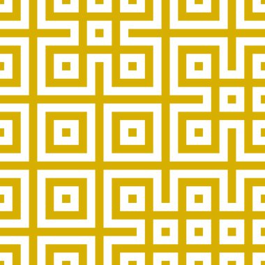 Soyut çizgiler Maze üretken sanat arkaplan çizimi