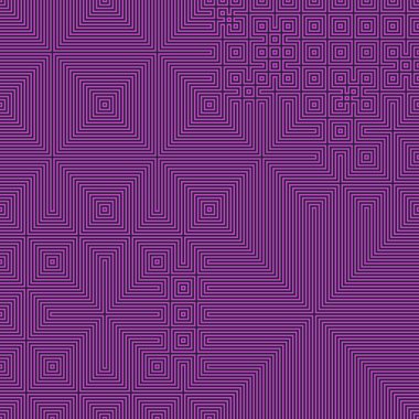 Soyut çizgiler Maze üretken sanat arkaplan çizimi