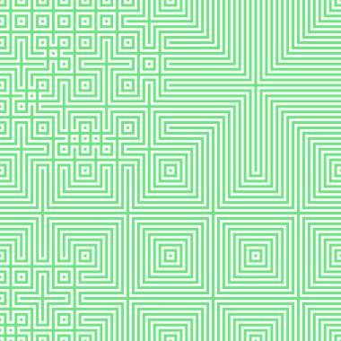 Soyut çizgiler Maze üretken sanat arkaplan çizimi