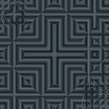 Soyut çizgiler Maze üretken sanat arkaplan çizimi