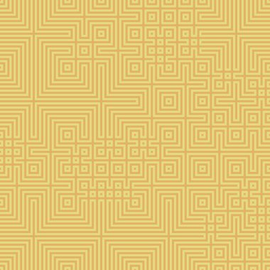 Soyut çizgiler Maze üretken sanat arkaplan çizimi