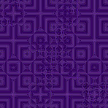 Soyut çizgiler Maze üretken sanat arkaplan çizimi