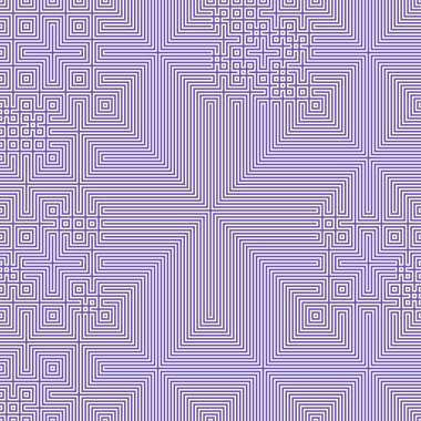 Soyut çizgiler Maze üretken sanat arkaplan çizimi