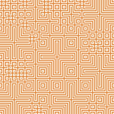 Soyut çizgiler Maze üretken sanat arkaplan çizimi