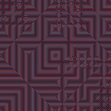 Soyut çizgiler Maze üretken sanat arkaplan çizimi