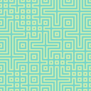 Soyut çizgiler Maze üretken sanat arkaplan çizimi