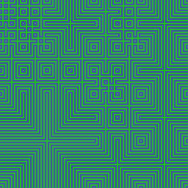 Soyut çizgiler Maze üretken sanat arkaplan çizimi