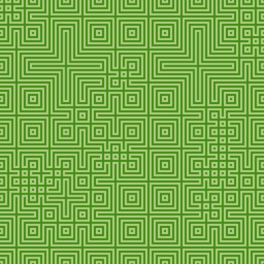 Soyut çizgiler Maze üretken sanat arkaplan çizimi
