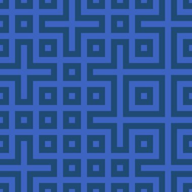 Soyut çizgiler Maze üretken sanat arkaplan çizimi