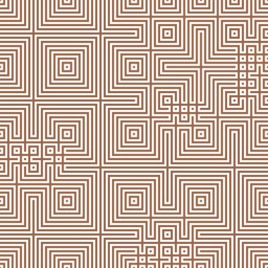 Soyut çizgiler Maze üretken sanat arkaplan çizimi