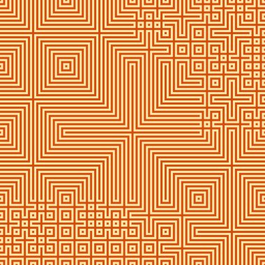 Soyut çizgiler Maze üretken sanat arkaplan çizimi