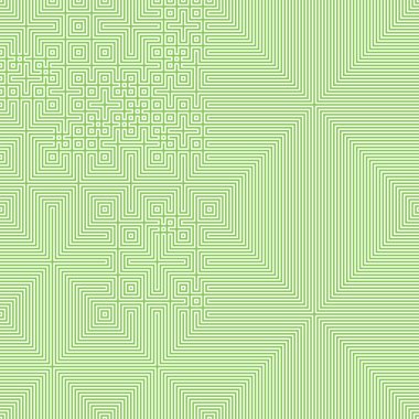 Soyut çizgiler Maze üretken sanat arkaplan çizimi