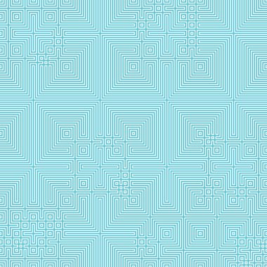 Soyut çizgiler Maze üretken sanat arkaplan çizimi