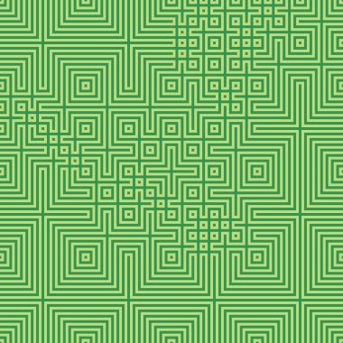 Soyut çizgiler Maze üretken sanat arkaplan çizimi