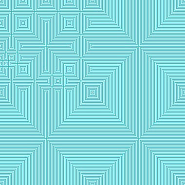 Soyut çizgiler Maze üretken sanat arkaplan çizimi