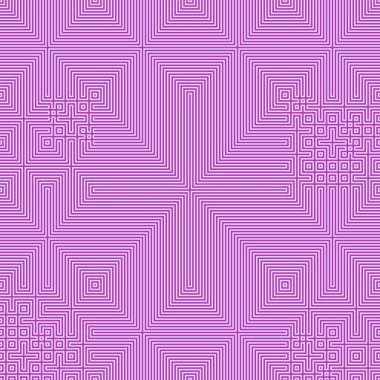 Soyut çizgiler Maze üretken sanat arkaplan çizimi