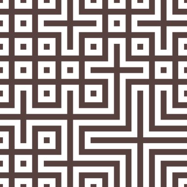 Soyut çizgiler Maze üretken sanat arkaplan çizimi