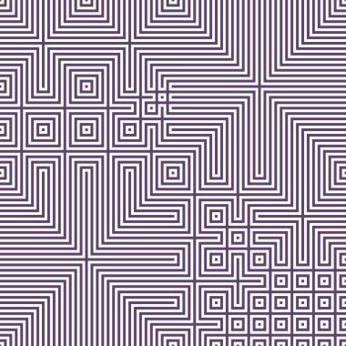 Soyut çizgiler Maze üretken sanat arkaplan çizimi