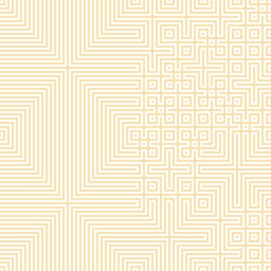 Soyut çizgiler Maze üretken sanat arkaplan çizimi