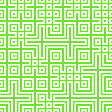 Soyut çizgiler Maze üretken sanat arkaplan çizimi