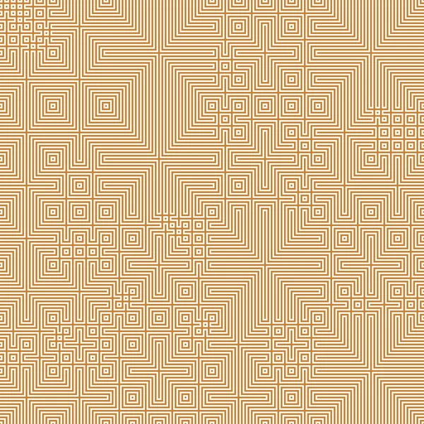 Abstract Lines Maze Generative Art Background Art Illustration — Vector de stock