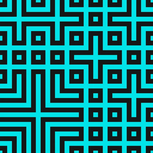 Abstract Lines Maze Generative Art Background Art Illustration — Stockový vektor