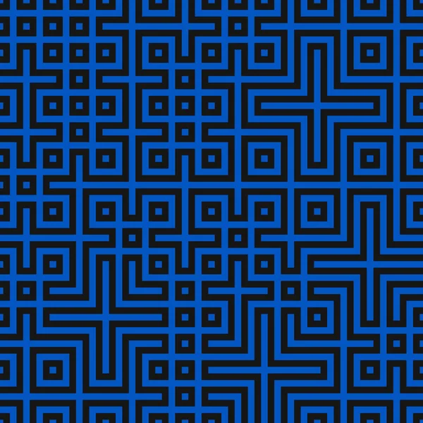 Abstract Lines Maze Generative Art Background Art Illustration — Image vectorielle