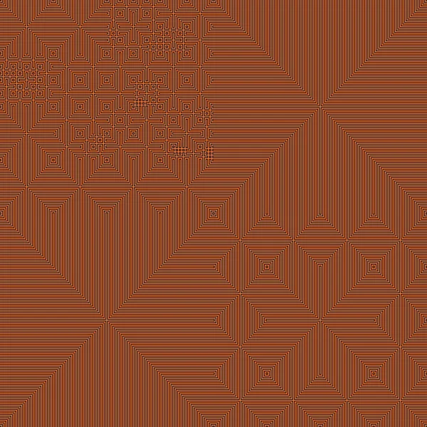Abstract Lines Maze Generative Art Background Art Illustration — Vettoriale Stock