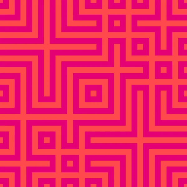 Abstract Lines Maze Generative Art Background Art Illustration — 图库矢量图片