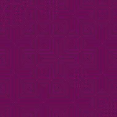 Soyut çizgiler Maze üretken sanat arkaplan çizimi