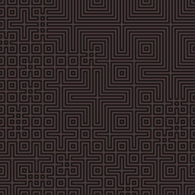 Soyut çizgiler Maze üretken sanat arkaplan çizimi