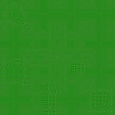 Soyut çizgiler Maze üretken sanat arkaplan çizimi