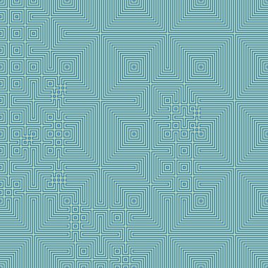 Soyut çizgiler Maze üretken sanat arkaplan çizimi