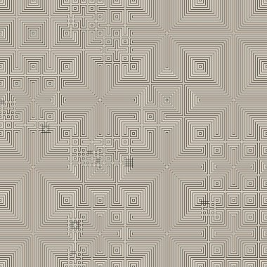 Soyut çizgiler Maze üretken sanat arkaplan çizimi