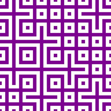 Soyut çizgiler Maze üretken sanat arkaplan çizimi