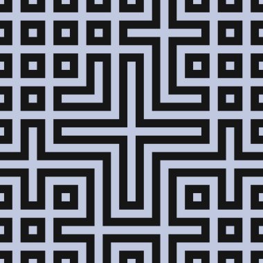 Soyut çizgiler Maze üretken sanat arkaplan çizimi