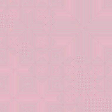 Soyut çizgiler Maze üretken sanat arkaplan çizimi